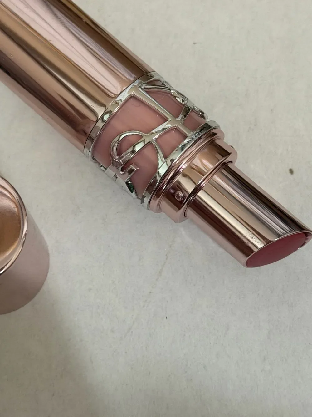 Yves Saint Laurent Loveshine Candy Glow Lip Balm - 44B Nude Lavalliere NEW